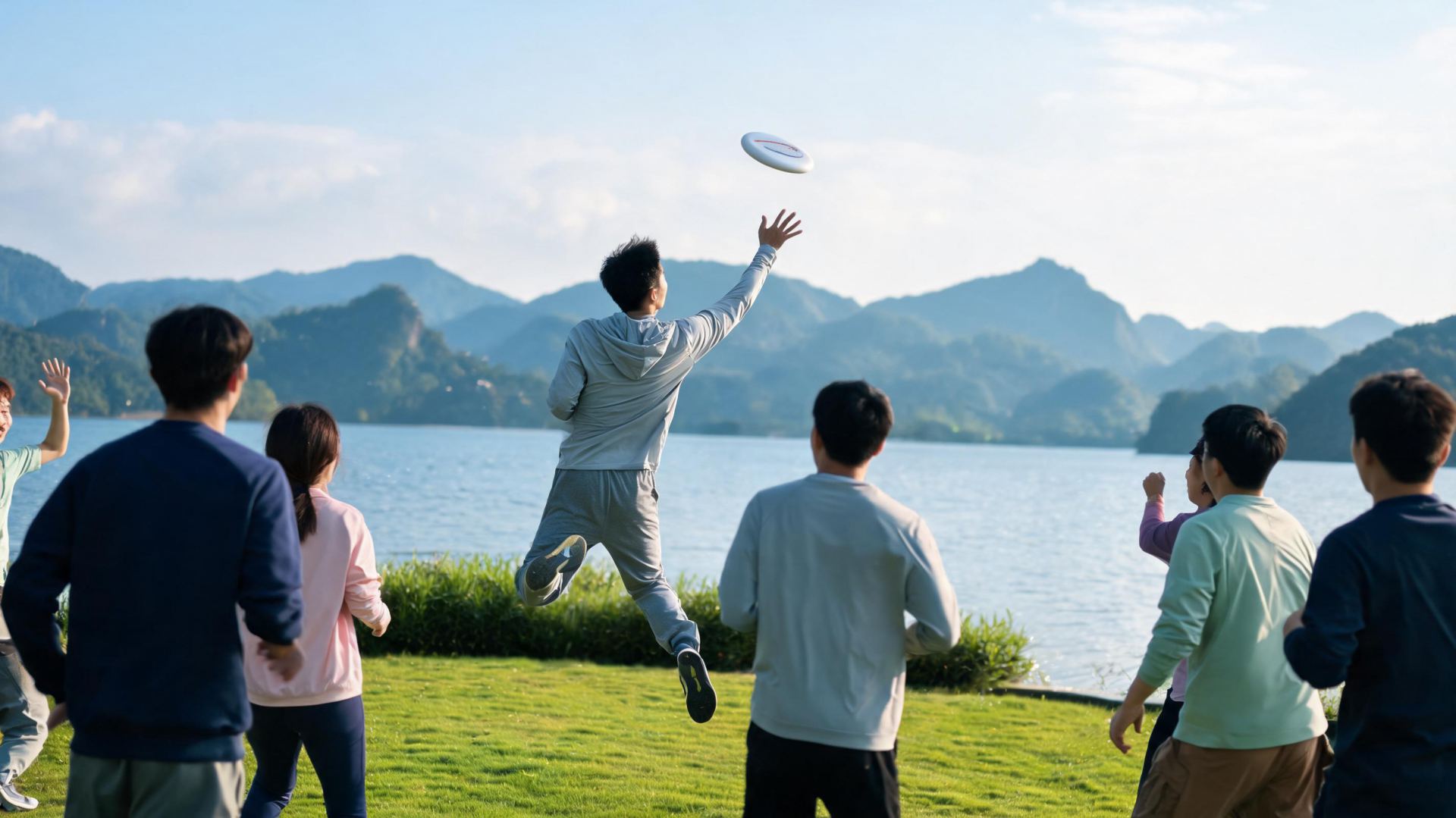 湖畔飞盘团建