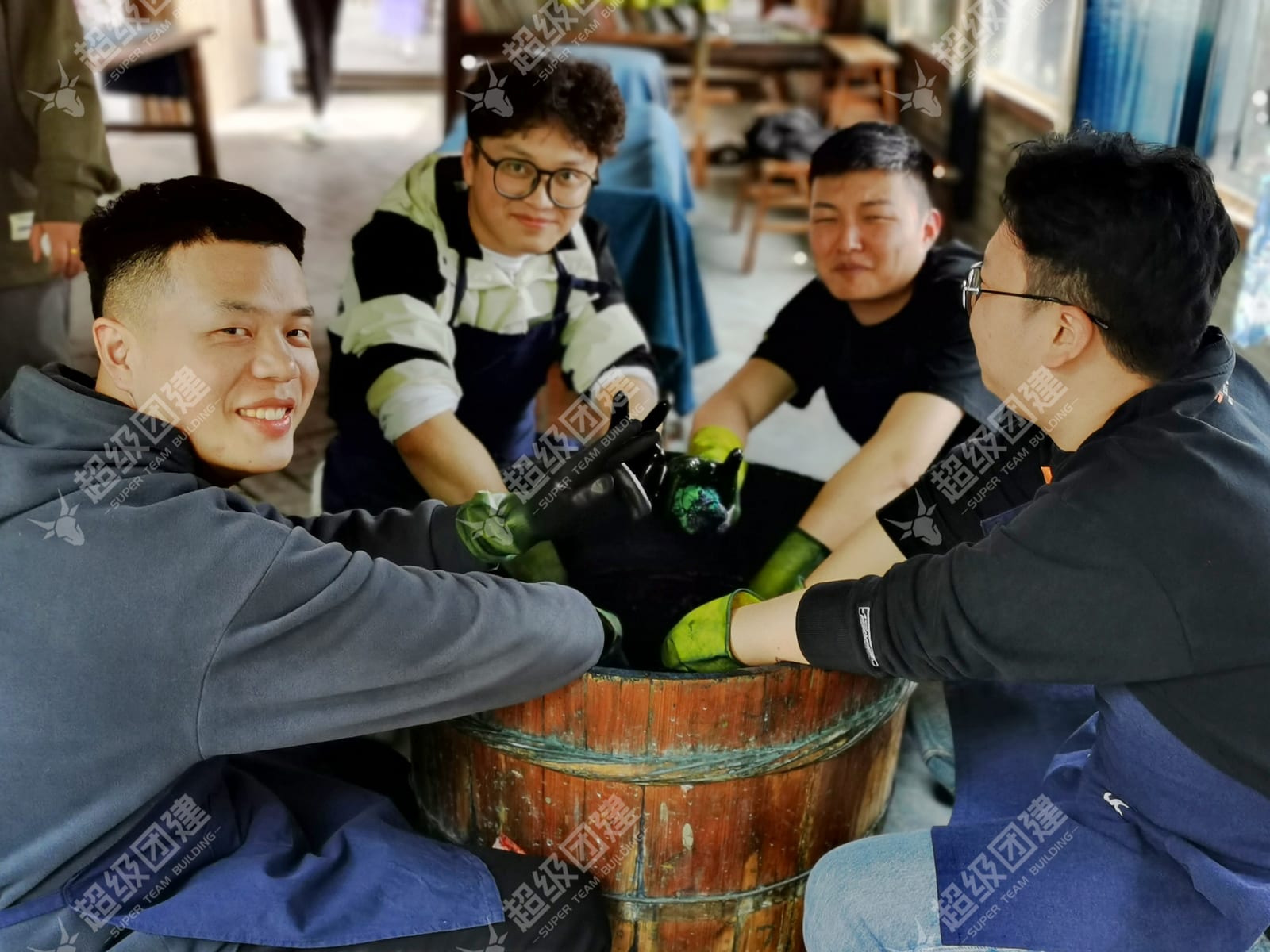 「采染之旅 秋色无边」明月村采摘扎染一日活动流程图片