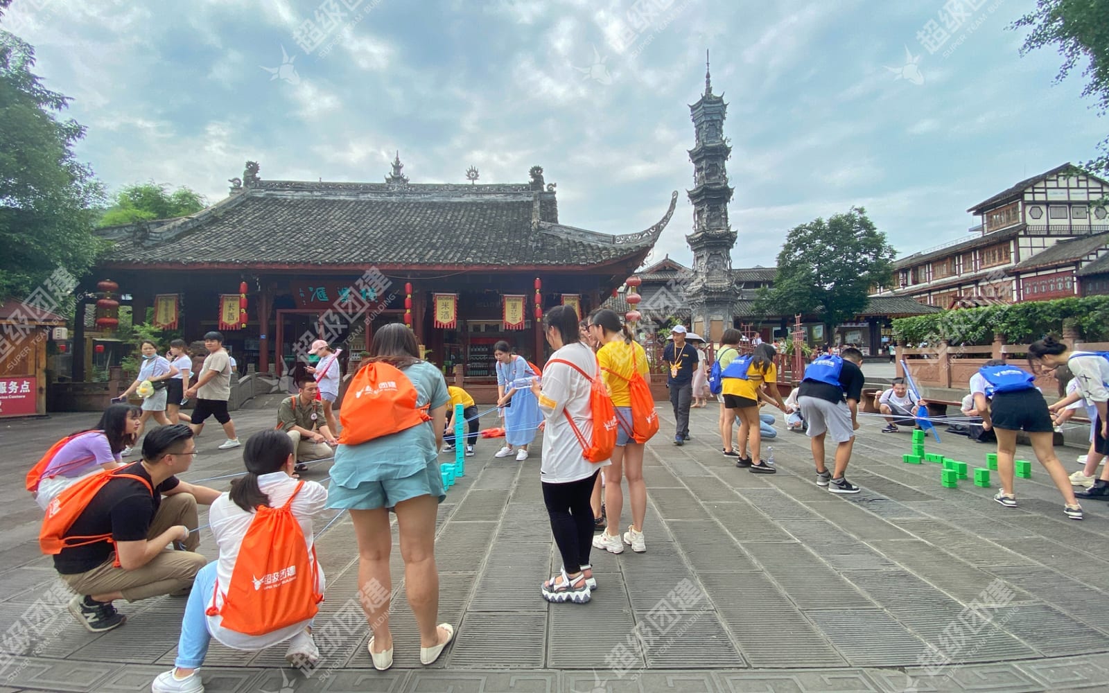「街子古镇&middot;定向活动」户外定向主题活动流程图片