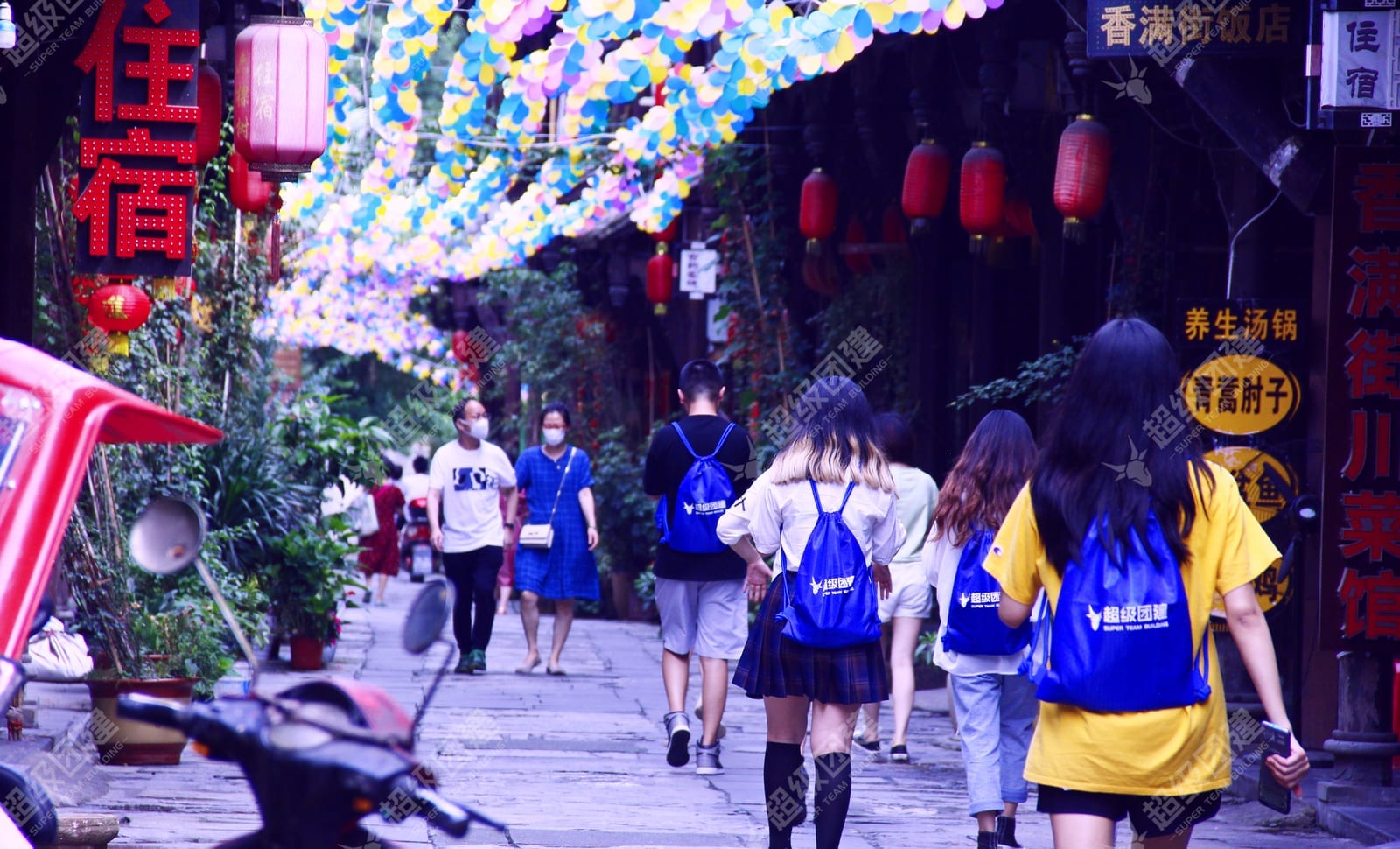 「红旅古镇&middot;定向探秘之旅」一日红色主题活动流程图片