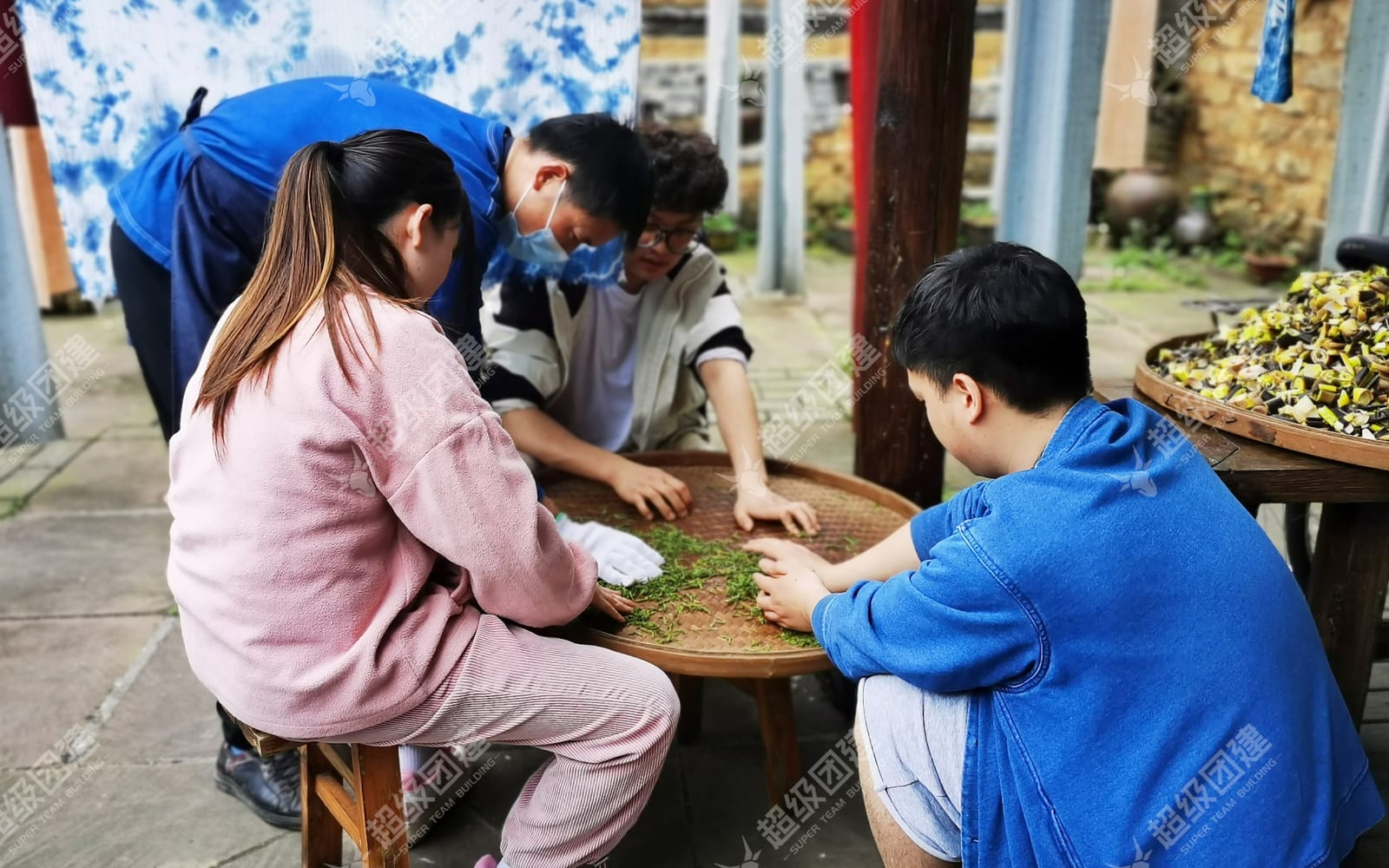 「春茶亦盎然&middot;扎染共芳华」春季采茶扎染活动流程图片