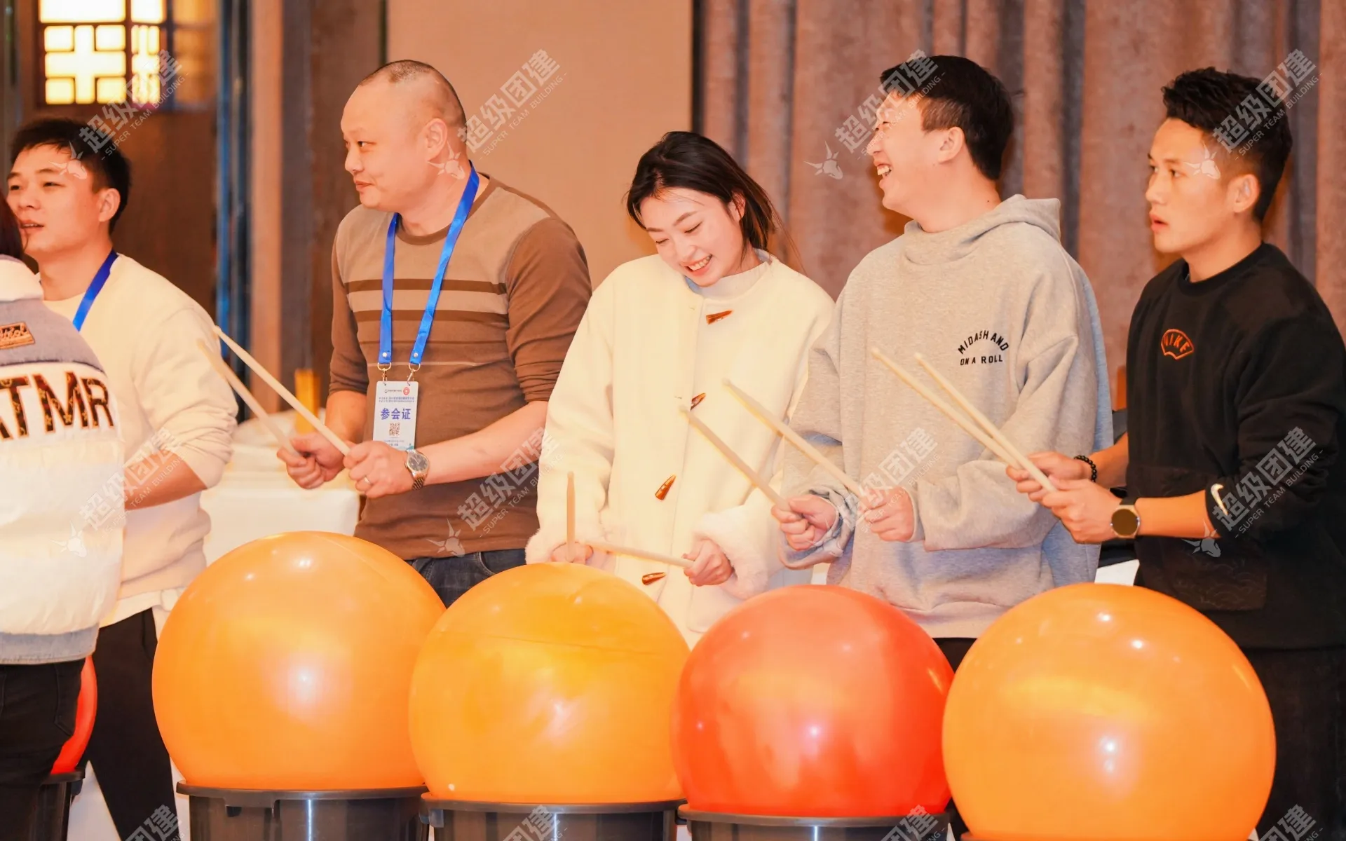 「超级有氧鼓」音乐主题团建活动相册图片