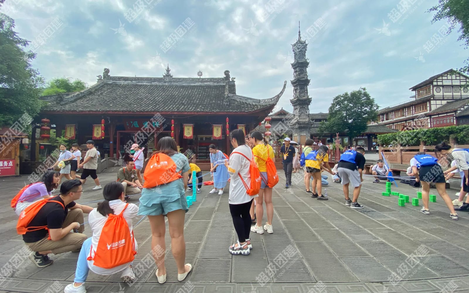 「街子古镇&middot;定向活动」户外定向主题活动相册图片
