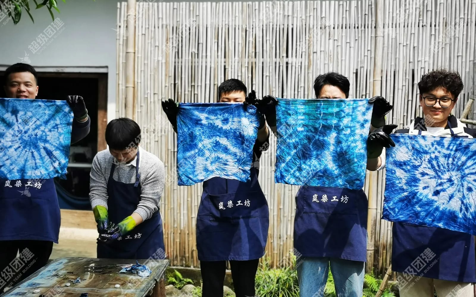 「春茶亦盎然&middot;扎染共芳华」春季采茶扎染活动相册图片