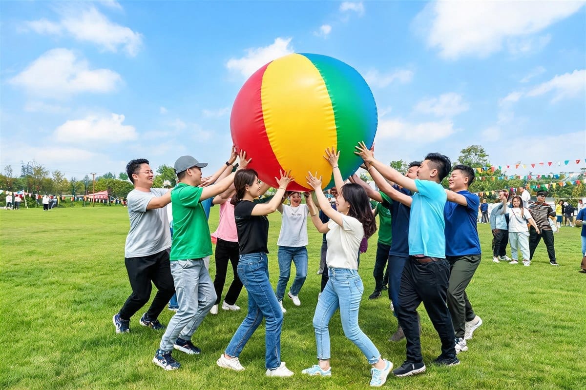 趣味运动会团建项目&mdash;鸿运彩球