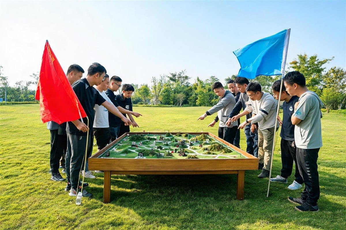 地面拓展培训项目介绍-决战沙场（铁骑大战）