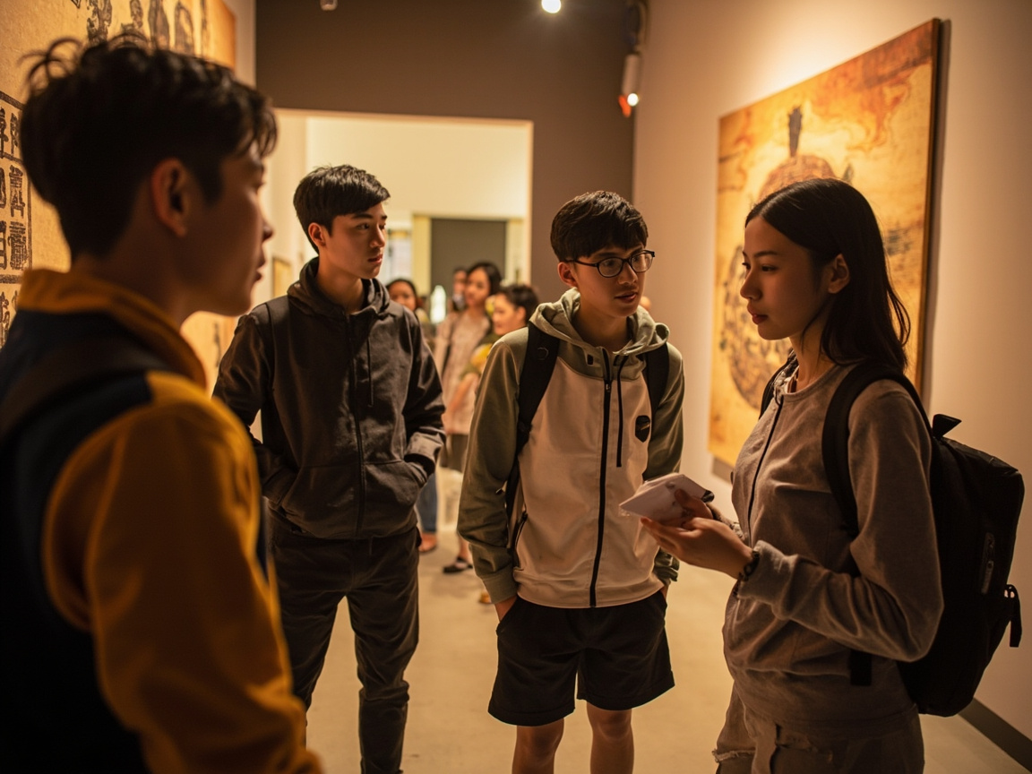 博物馆研学共创团建场地流程图片
