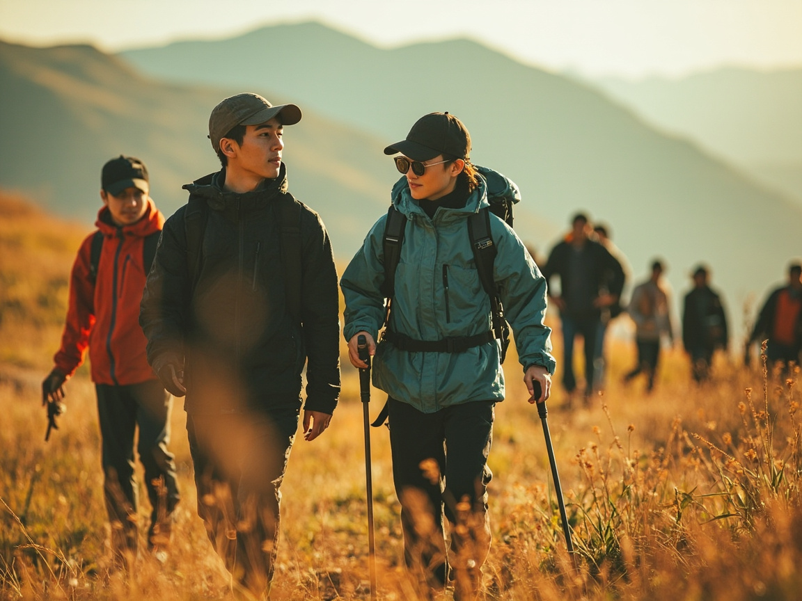 武功山徒步挑战团建场地流程图片