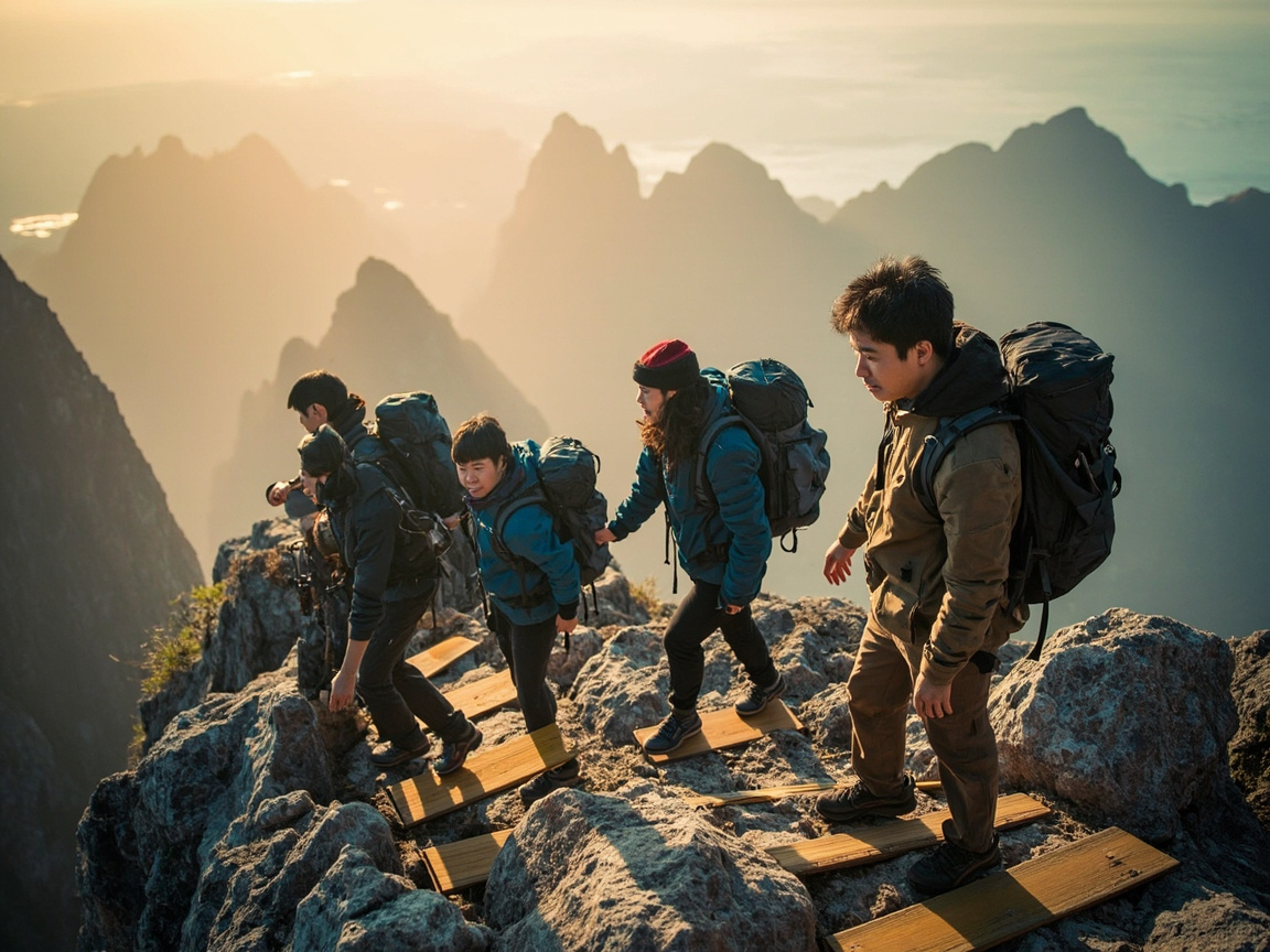 三清山探索团建团建场地场地图片